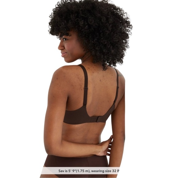 Aerie Smoothez Full Coverage Lightly Lined Bra 36D Brown - Picture 2 of 10